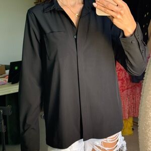 DKNY - never worn Black Button Down Shirt Long Sleeve